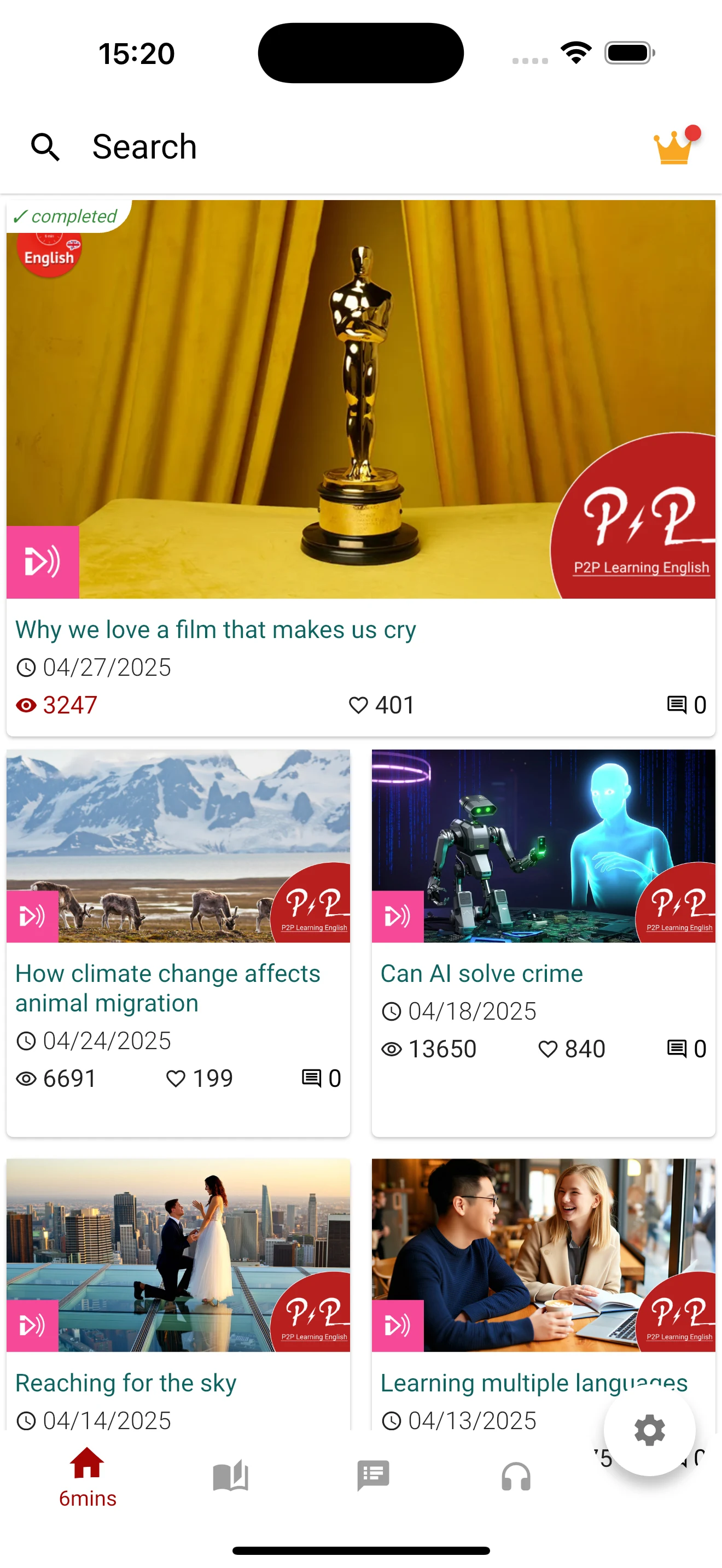 English Listening: Podcast screenshot